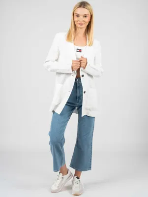 Obrázok produktu pre Bunda Tommy Hilfiger - WW0WW33195 - White- Veľkosť: 38(EU)