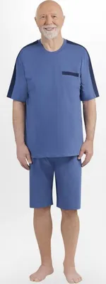 Produktbild von Martel - Robert - Pyjama - Marineblau - 100 % Baumwolle
