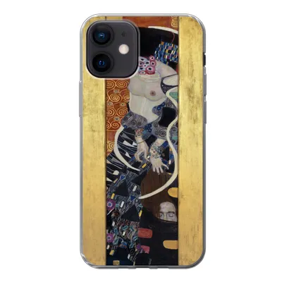Produktbild von MuchoWow® Handyhülle Schutzhülle Hülle für iPhone 12 Judith II Salomè - Gustav Klimt Silikon Softcase Handy Hülle - Schutzhülle