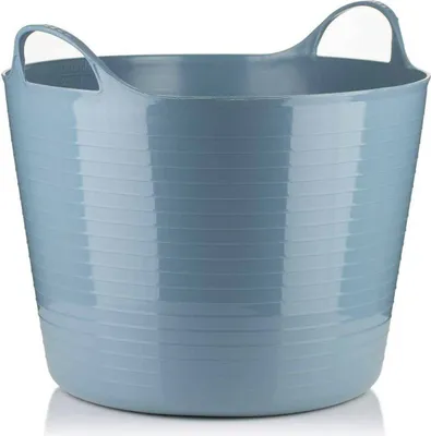 Produktbild von H&S Decoration Korb 26L blau Kunststoff 40x42x35 cm