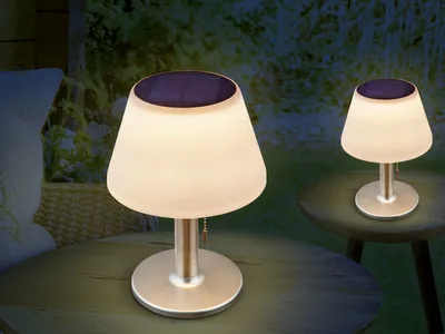 Produktbild von Kleine Solarlampen Tischleuchten für den Garten, Outdoor Tischlampen ohne Strom