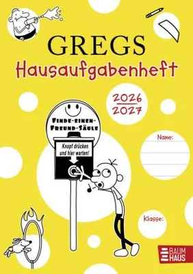 Obrázek produktu pro Gregův sešit domácích úkolů 2026/2027