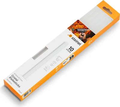 Image de Steinel Bâtons de colle Ø 11 mm Cristal, paquet de 10
