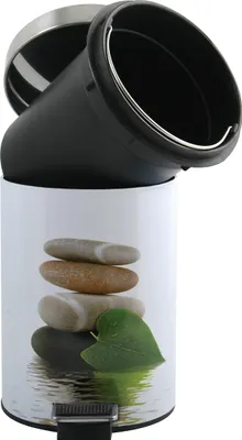 Image de MSV Cosmétique "Lingga" Poubelle à pédale Poubelle - 3 litres - avec seau intérieur amovible