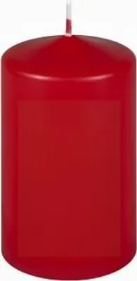 Produktbild von Premium Stumpenkerzen Rot 100 x 60 mm, 1 Stück