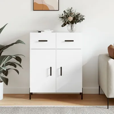 Produktbild von The Living Store Sideboard Weiß 69,5x34x90 cm Holzwerkstoff