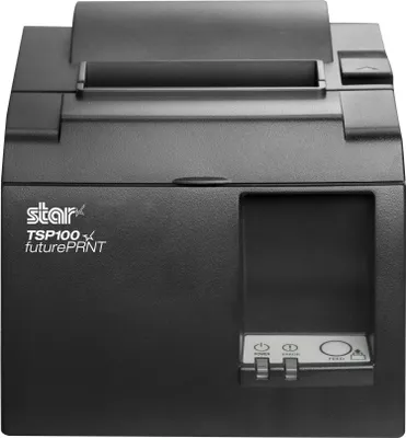 Image de Star Micronics Star TSP143IIU+ - Imprimante de reçus - Thermique directe - Rouleau 8 cm - 203 ppp - jusqu'à 200 mm/sec - USB 2.0 - Cutter - Gris (39472730)