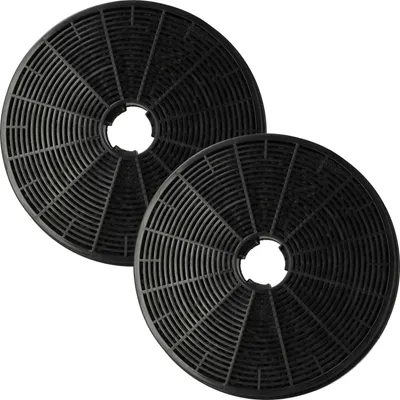 Produktbild von vhbw 2x Aktivkohlefilter Ersatz für Klarstein 10035387 für Dunstabzugshaube - 17,5 cm