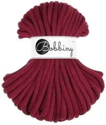 Obrázok produktu pre Bobbiny Jumbo 9 mm 30 m Wine Red Špagát