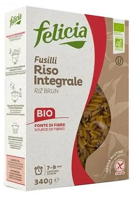MAKARON RYŻOWY BIO BEZGLUTENOWY ŚWIDERKI 340G FELICIA