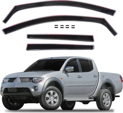 Obrázok produktu pre J&J Automotive | SCOUTT Okenné deflektory pre Mitsubishi L-200 4D 2006-2015 4ks