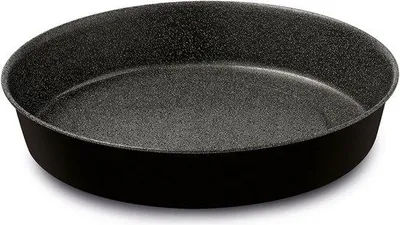 Productafbeelding van Gladde Cakevorm Staal 28 cm met Antiaanbaklaag