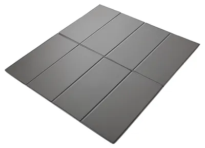 Obrázek produktu pro SucceBuy Skládací podložka pod matraci Bunkie Board, velikost King Size, 204 x 193 cm, s suchými zipy, jádrem z PP a potahem z oxfordské tkaniny 600D, zabraňuje prohýbání matrace u kovových rámů, paland a rozkládacích pohovek