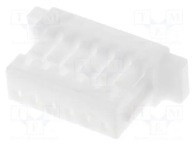 Immagine prodotto di 5 connettori a contatto, 1 mm, tipo piastra, femmina SH, 6 pin, 50V, modello SHR-06V-S-B, marca Signteck