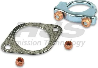 Produktbild von HJS Montagesatz Schalldämpfer 82 15 9072 für FORD Focus II Schrägheck (DA, HCP, DP)