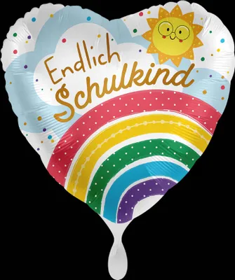 Produktbild von Folienballon - Endlich Schulkind 43cm