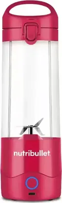 A studio shot of a portable blender.