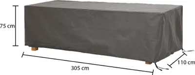 Produktbild von Winza Outdoor Covers - Gartenmöbelzubehör - Gartenmöbel-Schutzhüllen - Premium Abdeckung/Schutzhülle Gartentisch - 305x110x75 cm