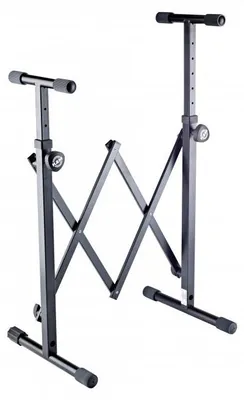 Produktbild von König & Meyer 18826-000-55, Tastatur, Schwarz, Stahl, 50 kg, 250 - 840 mm, 59,5 cm