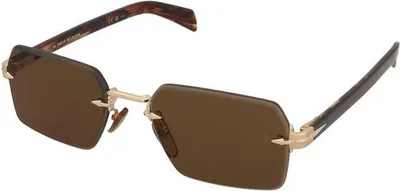 Produktbild von David Beckham DB 7109/S Gold brown horn 56/20/145 Herren Sonnenbrillen