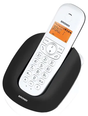 Immagine prodotto di Telofono fisso portatile cordless ricaricabile Manta Brondi