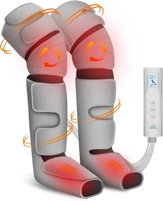 Productafbeelding van Snailax beenmassageapparaat met warmtefunctie en compressie/shiatsu-massage voor de benen