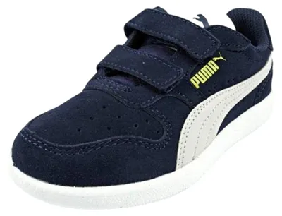 Produktbild von Puma - Kinder Sneaker "Icra", Wildleder PP5917 (22 EU) (Dunkles Marineblau)