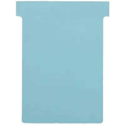 Produktbild von Nobo T-Steckkarten Gr.3 blau (100), Blau, 100 Stück(e)