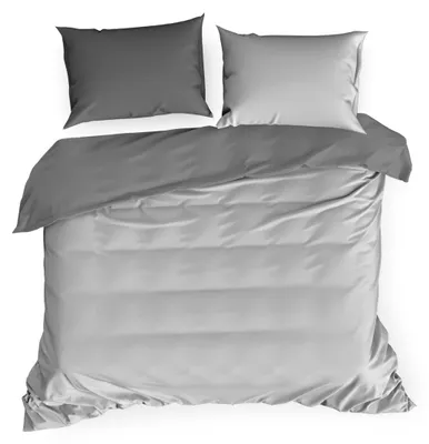 Produktbild von Bettwäsche 140x200, 2er-Set, Satin-Baumwolle, glatt, Nova3