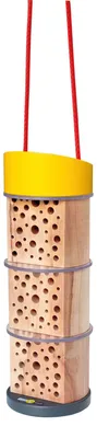 Produktbild von Insektenhotel Nisthilfe für Kinder, H 230 mm, Ø 75 mm, mit Beobachtungsfunktion