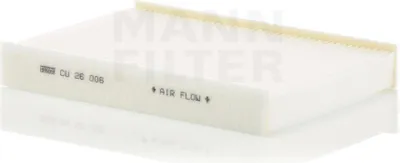 Immagine prodotto di Filtro aria abitacolo MANN-FILTER CU 26 006