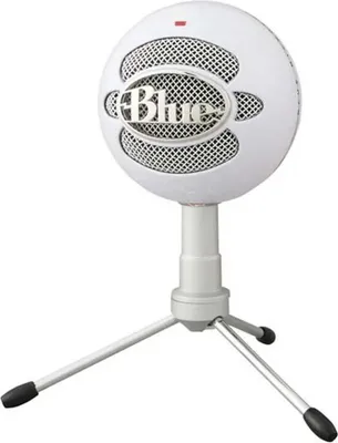 Produktbild von Logitech G Snowball iCE, Tischmikrofon, 40 - 18000 Hz, 16 Bit, 44,1 kHz, Kardioide, Kabelgebunden