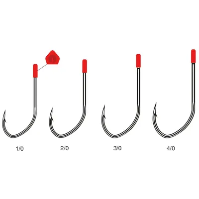 Produktbild von VMC 7226TL Techset Trailer Hook - Angelhaken, Größe/Packungsinhalt:Gr. 4/0 / 5 Stück