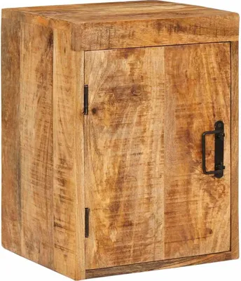 Produktbild von vidaXL Nachttisch Braun 35 x 33 x 48 cm Massivholz Mango