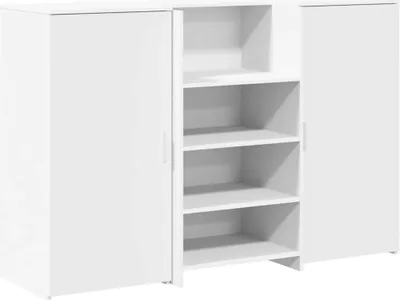 Immagine prodotto di Banco Reception Bianco 155x50x103,5 cm in Legno Multistrato