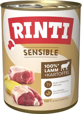 Produktbild von Rinti Dose Sensible Lamm & Kartoffeln 800g