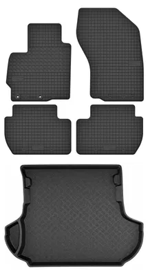 Obrázek produktu pro Gumové autokoberce SolidTread + vana kufru pro: Mitsubishi Outlander II 2006-2013 SUV 5 ks