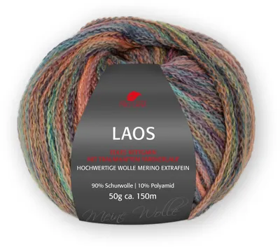 Produktbild von Laos Merinogarn von Pro Lana 50g Farbe 84