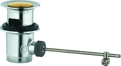 Zdjęcie produktu dla Zestaw odpływowy Grohe 1 1/4'' do baterii bidetowej/umywalkowej chrom/złoty - 28910IG0