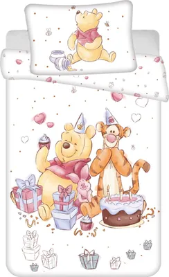 Produktbild von Jerry Fabrics WTP Geburtstagsfeier Baby 100x135, 40x60 cm