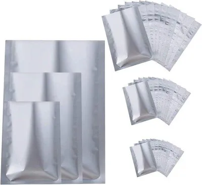 Image de Sachets en Mylar pour aliments et café - 30 pièces en trois tailles
