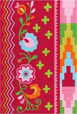 Produktbild von Sam AE 4144 Multi / Rosa Flowers 170cm x 240cm