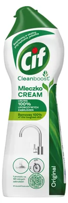 Zdjęcie produktu dla Cif Cleanboost Original Mleczko Do Czyszczenia Z Mikrokryształkami 300g