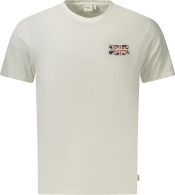 Produktbild von Stylisches Herren Kurzarm-T-Shirt aus Baumwolle in Weiß