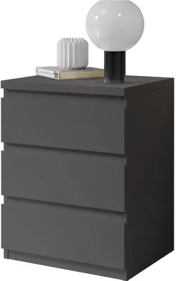 Obrázek produktu pro Nachtkommode >Olli< in Graphit - 45x61x38cm (BxHxT)