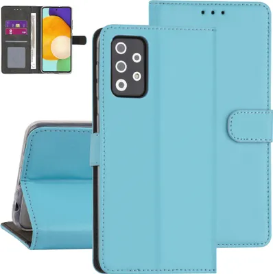 Image de Étui Booktype Samsung Galaxy A72 - Bleu clair