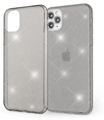 Obrázok produktu pre NALIA Glitter puzdro na mobilný telefón pre iPhone 11 Pro, ochranné puzdro Cover Bag Bumper Black