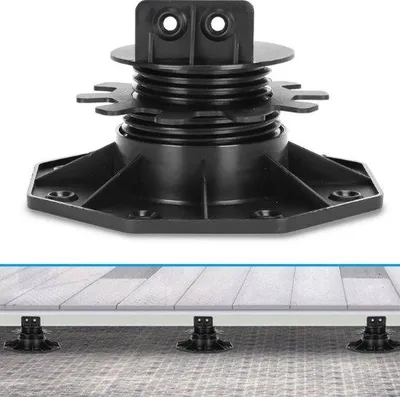Image de Supports de terrasse réglables de 30 à 60 mm pour WPC et pierre