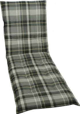 Produktbild von GO-DE Textil, Liegenauflage, Karo grau, 19230-05