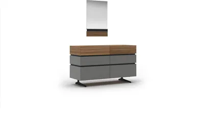 Produktbild von Modern Möbel Schlafzimmer Luxus Kommode Kommode mit Spiegel Design